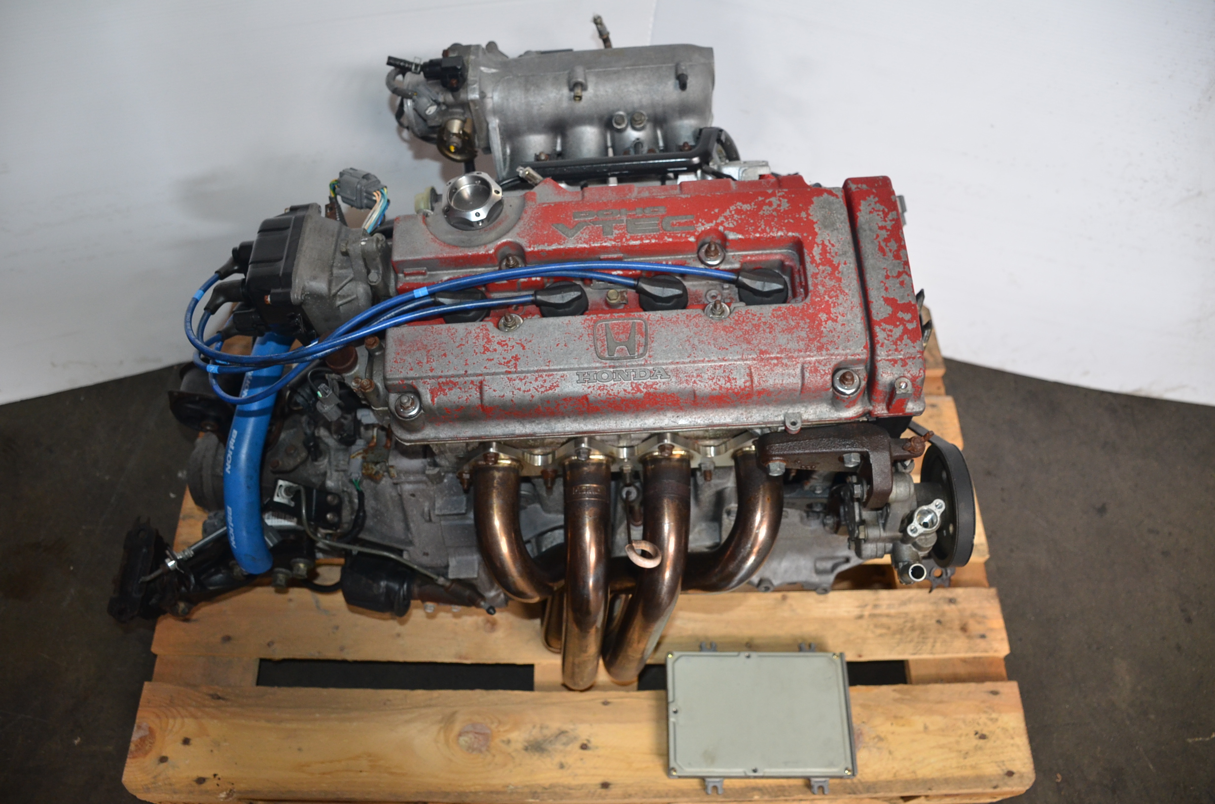 HONDA ACURA INTEGRA DC2 B18C TYPE R 98' SPEC ITR 5 SPEED LSD COMPLETE SWAP JDM MUGEN HEADER
