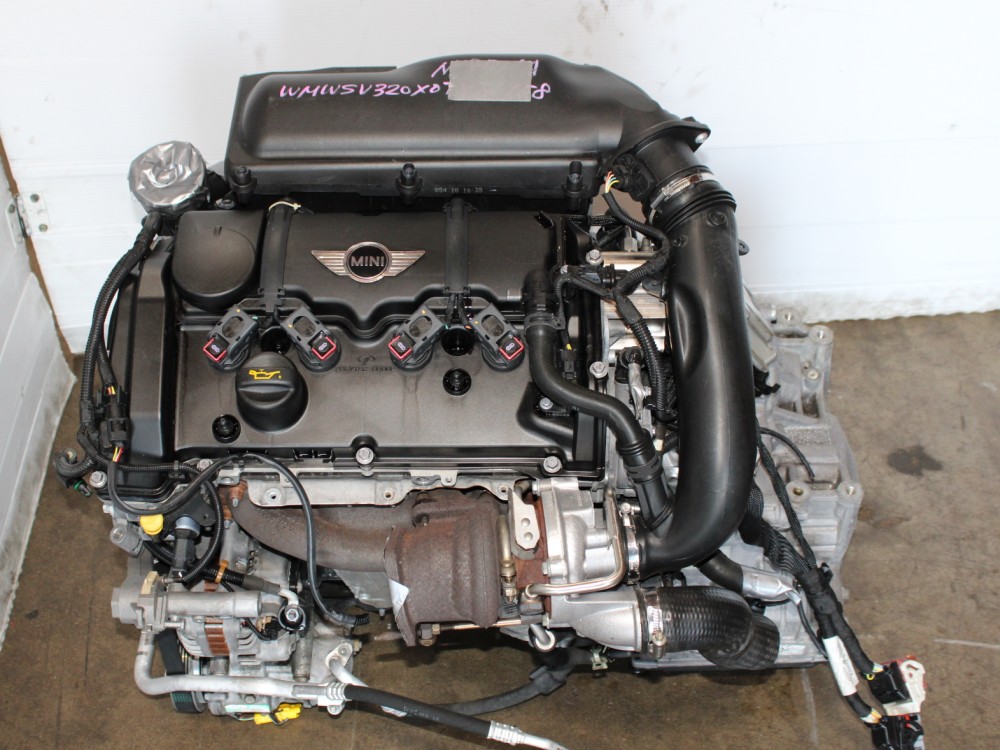 2011-2015 MINI COOPER S 1.6L TURBO ENGINE N18 WITH AUTOMATIC TRANSMISSION (ENGINE ONLY $2700)